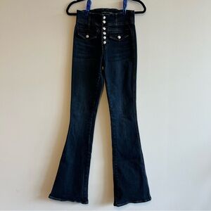 Veronica Beard Beverly Skinny Flare High Rise